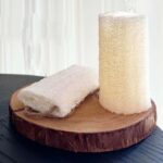Natural Loofah Exfoliating Body and Face Sponge Scrubber